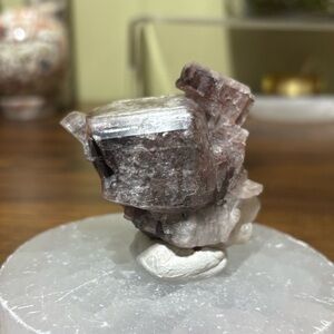 Chocolate calcite specimen